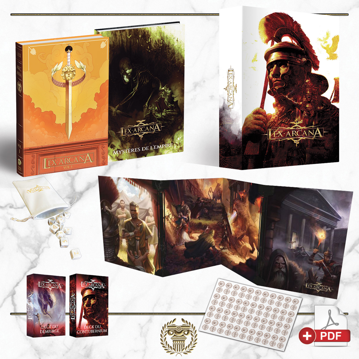 LEX ARCANA JDR - Livre de base Ed Standard