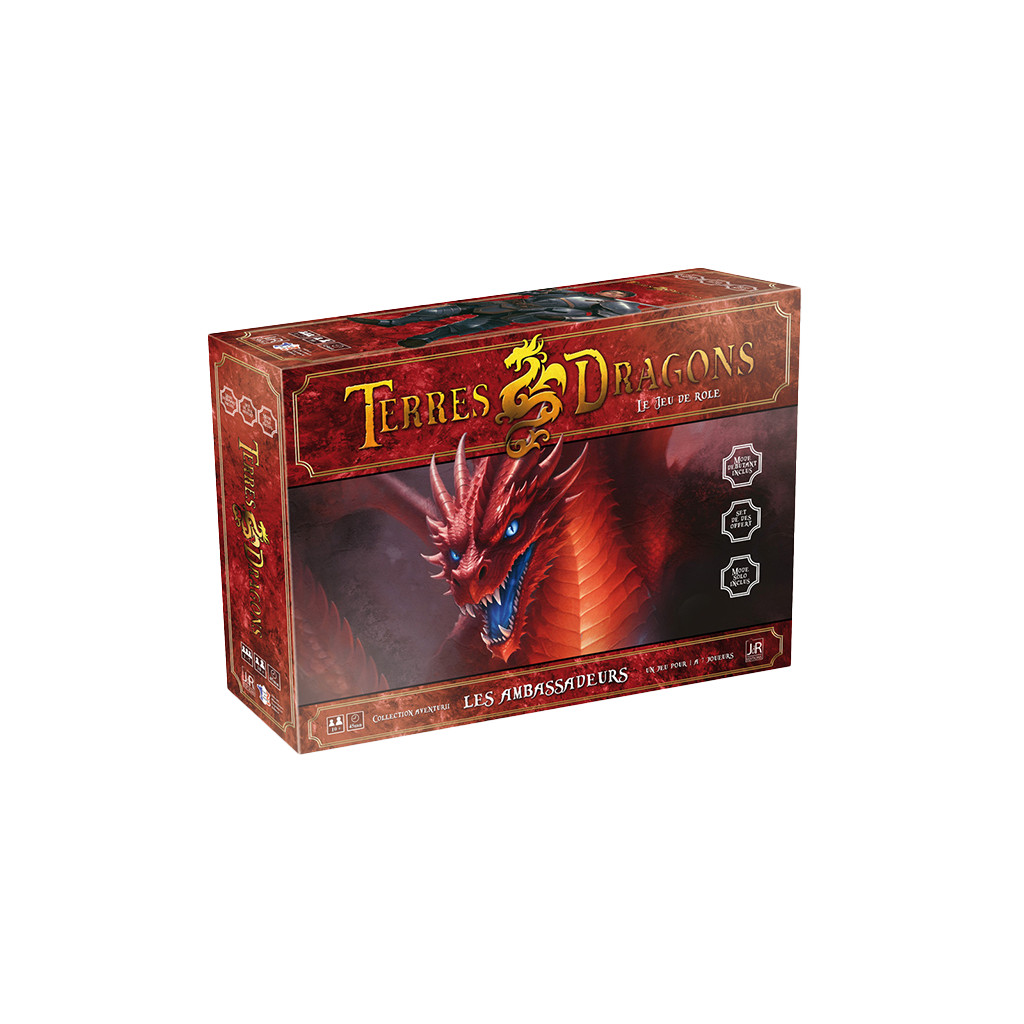 TERRES-DRAGONS JDR - Coffret