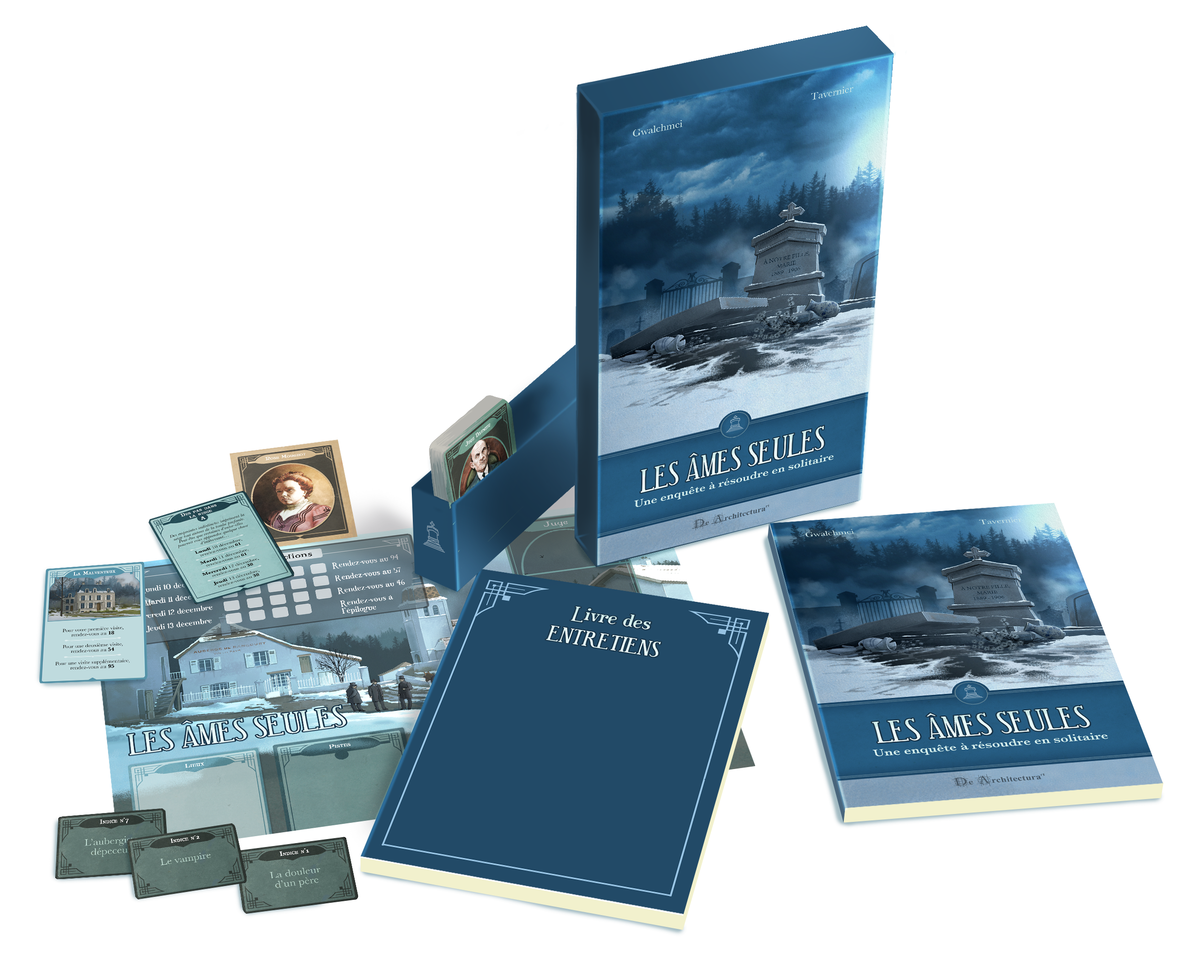 LES ÂMES SEULES - Livre jeu solo