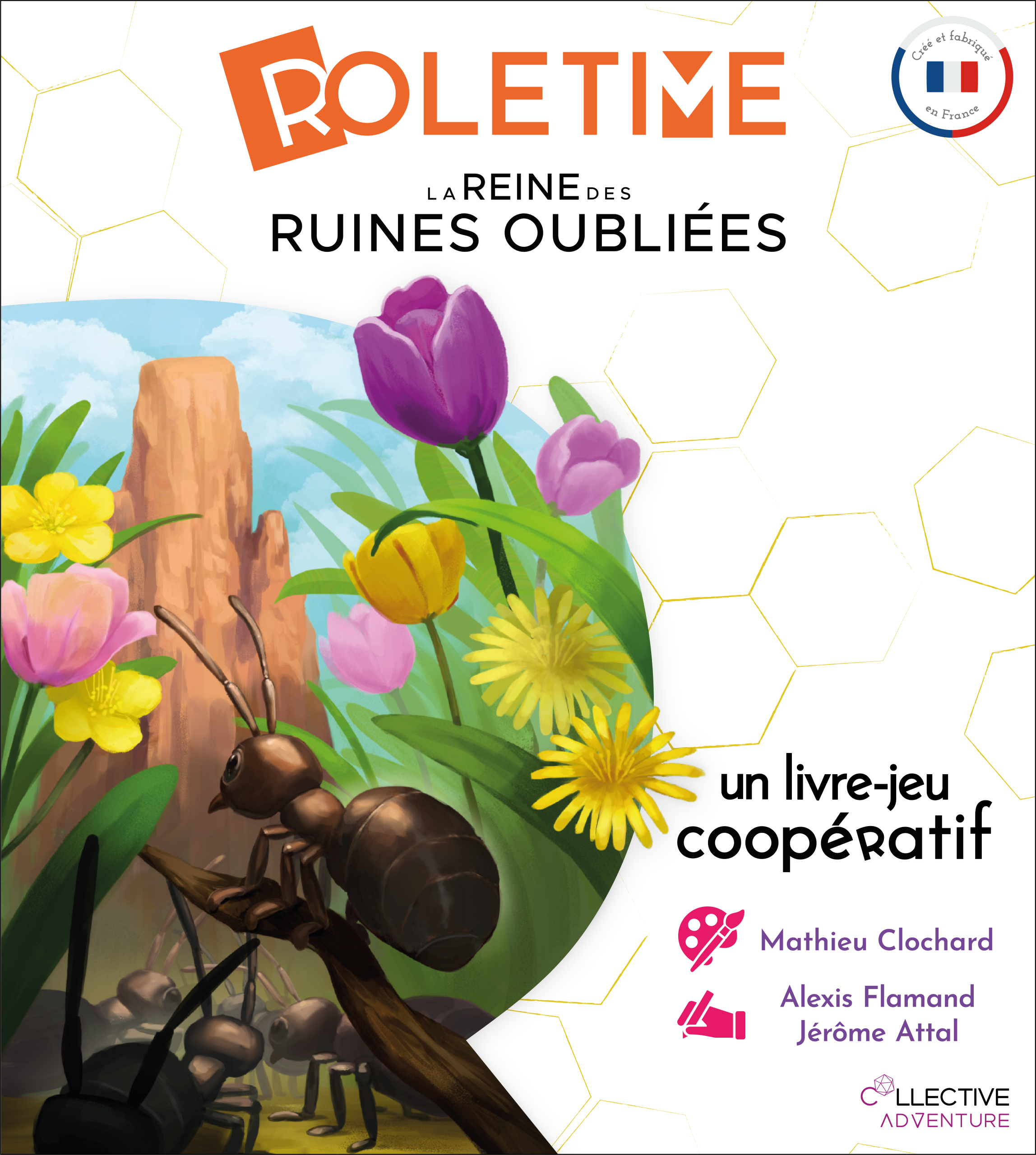 ROLETIME La Reine des Ruines Oubliées - Livre Jeu