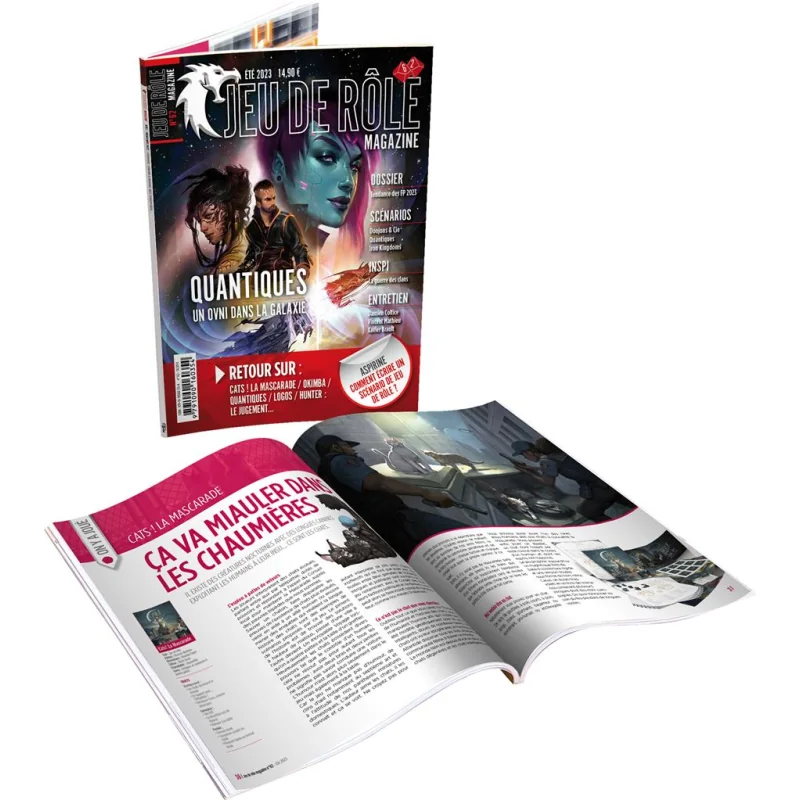 Jeu de Rôle Magazine N°62 (Eté 2023)