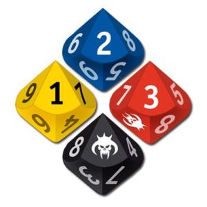 SHAAN SET DE DES - Set de 4 Dés Spéciaux Chrysalis