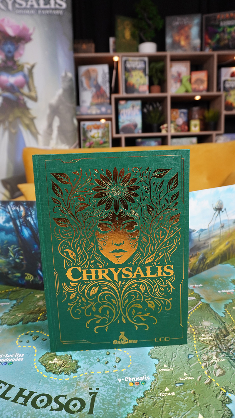 SHAAN WORLD - Livre Collector Chrysalis