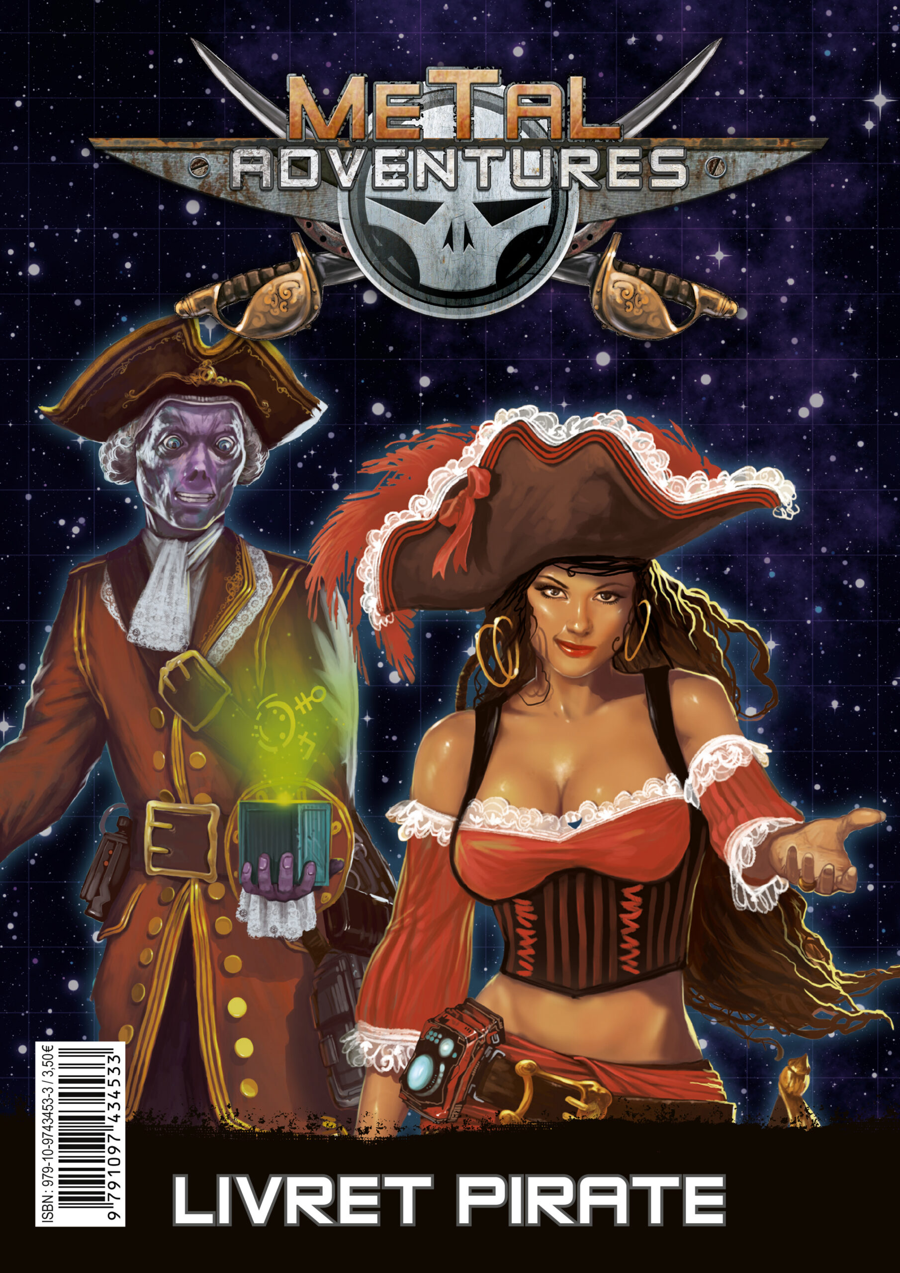 METAL ADVENTURES - LIVRET PIRATES