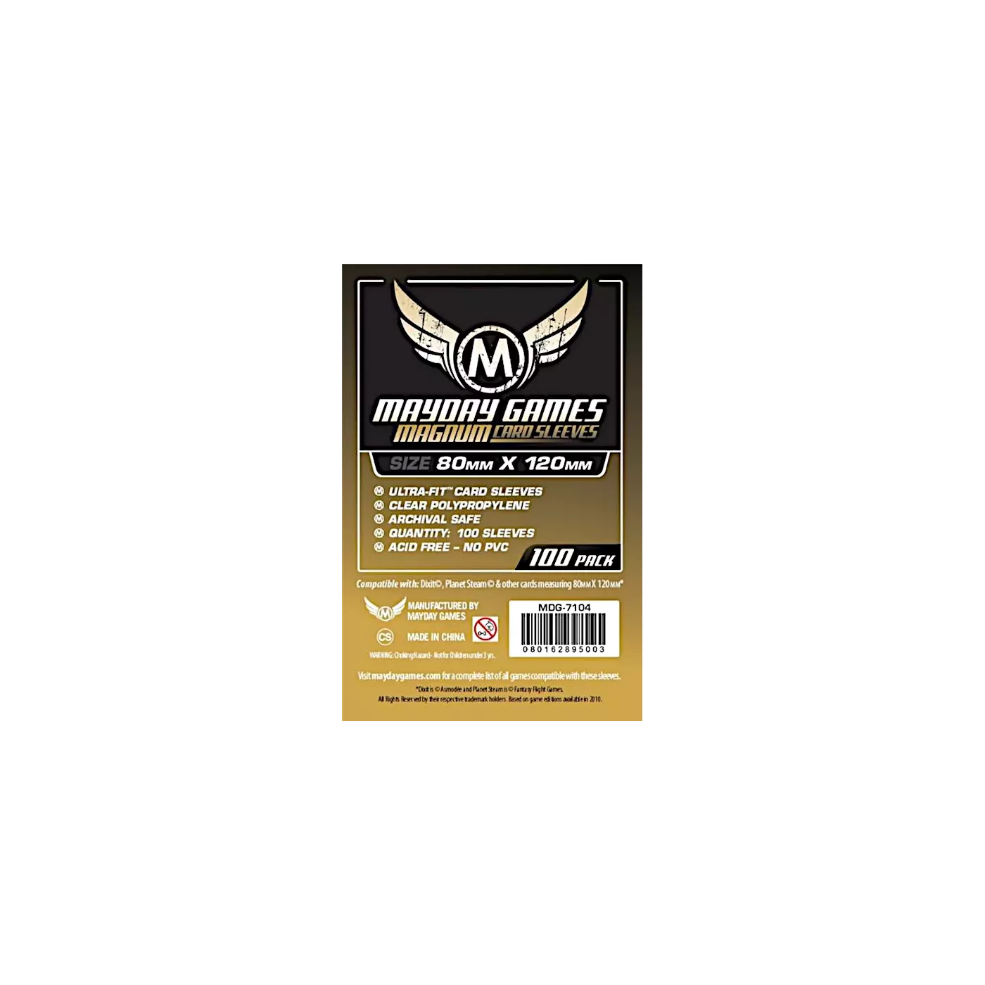 (Lot De 10) Sleeves Mayday - 80X120Mm Magnum Standard