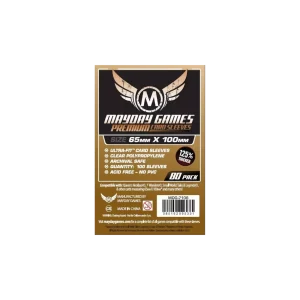(Lot De 10) Sleeves Mayday - 65X100Mm 7 Wonders Magnum Premium