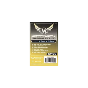 (Lot De 10) Sleeves Mayday - 41X63Mm Mini Usa Standard