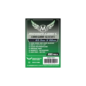 (Lot De 10) Sleeves Mayday - 63,5X88Mm Card Game Standard