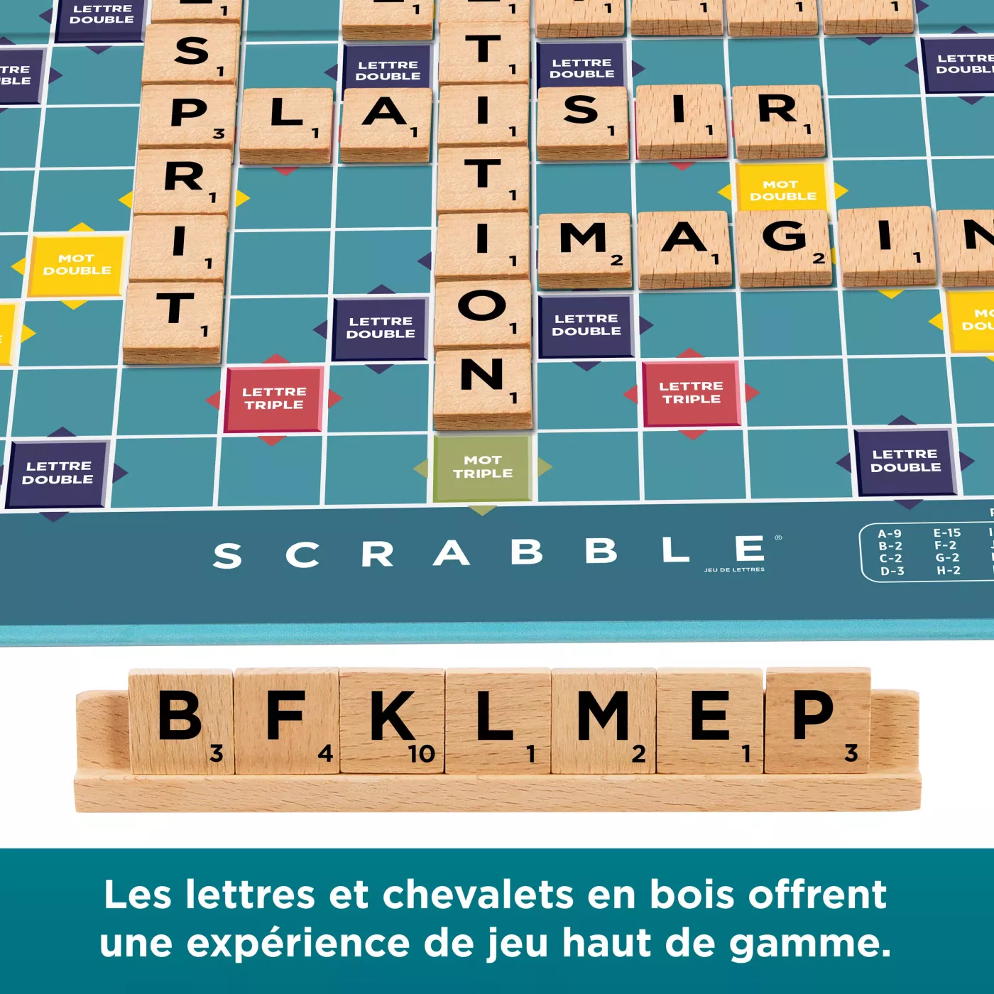 Scrabble Classique (En Bois) – Image 2