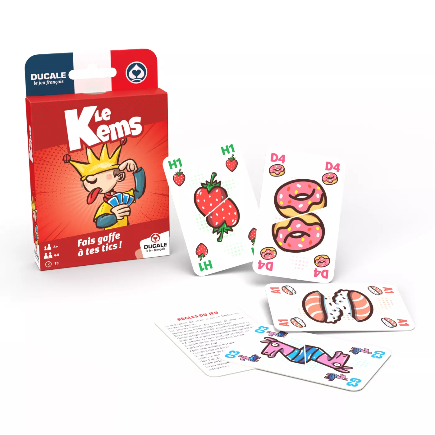 Ducale - Kems - Jeu De 54 Cartes Eco Format – Image 2