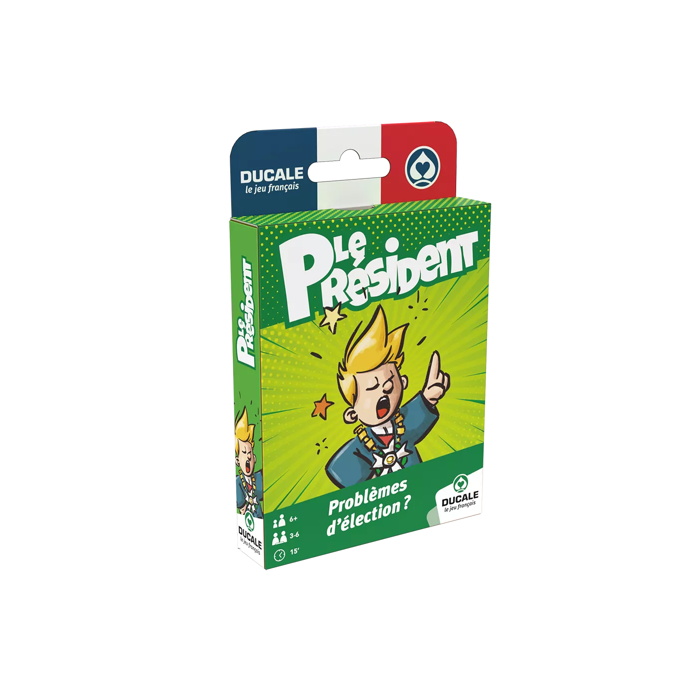 Ducale - Le Président - Jeu De 54 Cartes Eco Format