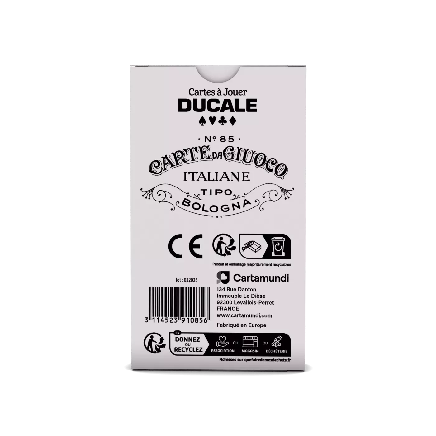 Scopa Bolonaise, 40 Cartes - Ducale – Image 2