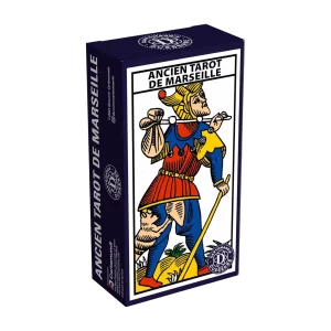 Tarot De Marseille, 78 Cartes - Étui Carton, Version Française - Avec Notice