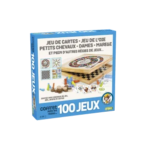 Smir - Coffret 100 Jeux Junior En Bois