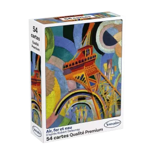 Jeu De 54 Cartes - Robert Delaunay - Air Feu Eau