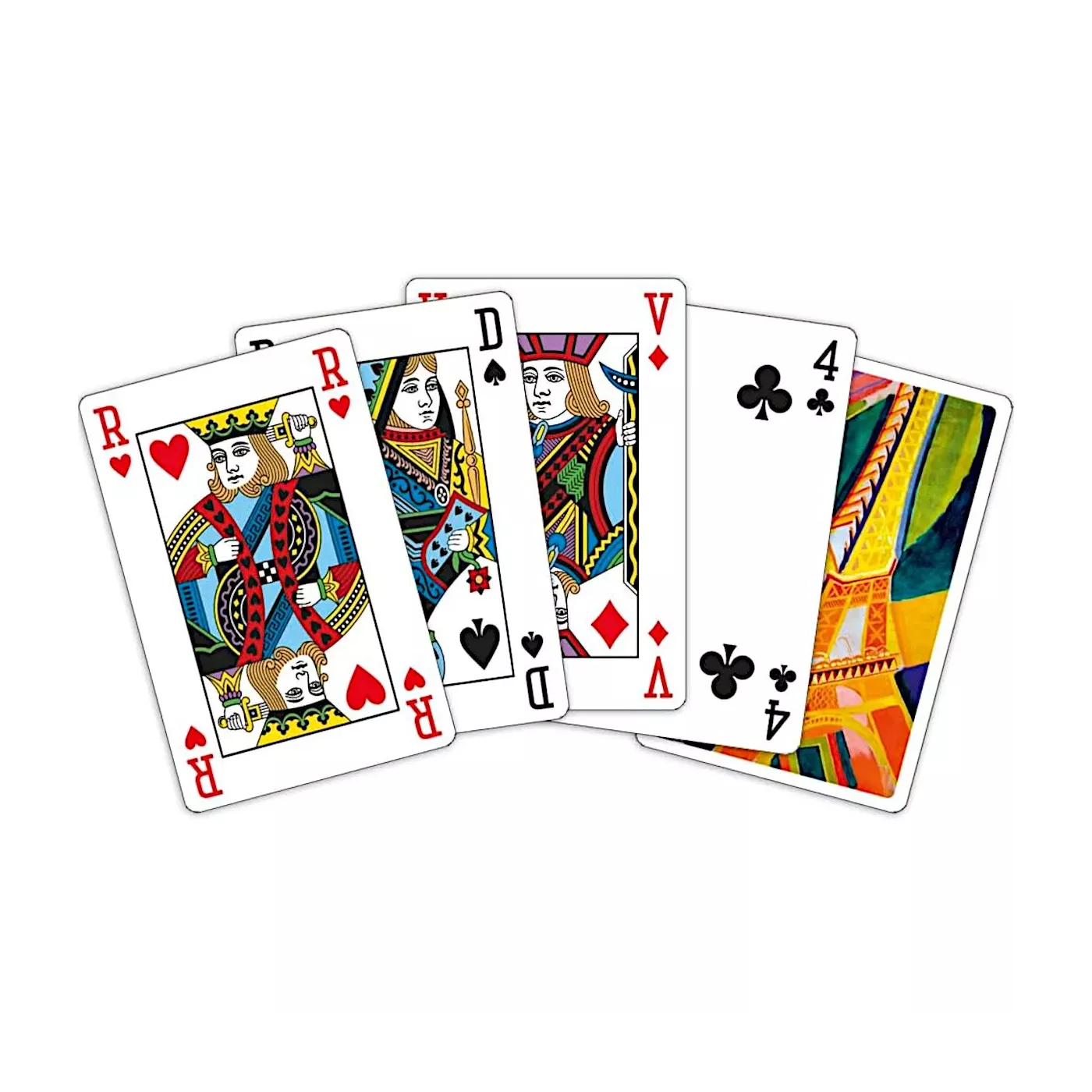 Jeu De 54 Cartes - Robert Delaunay - Tour Eiffel – Image 2