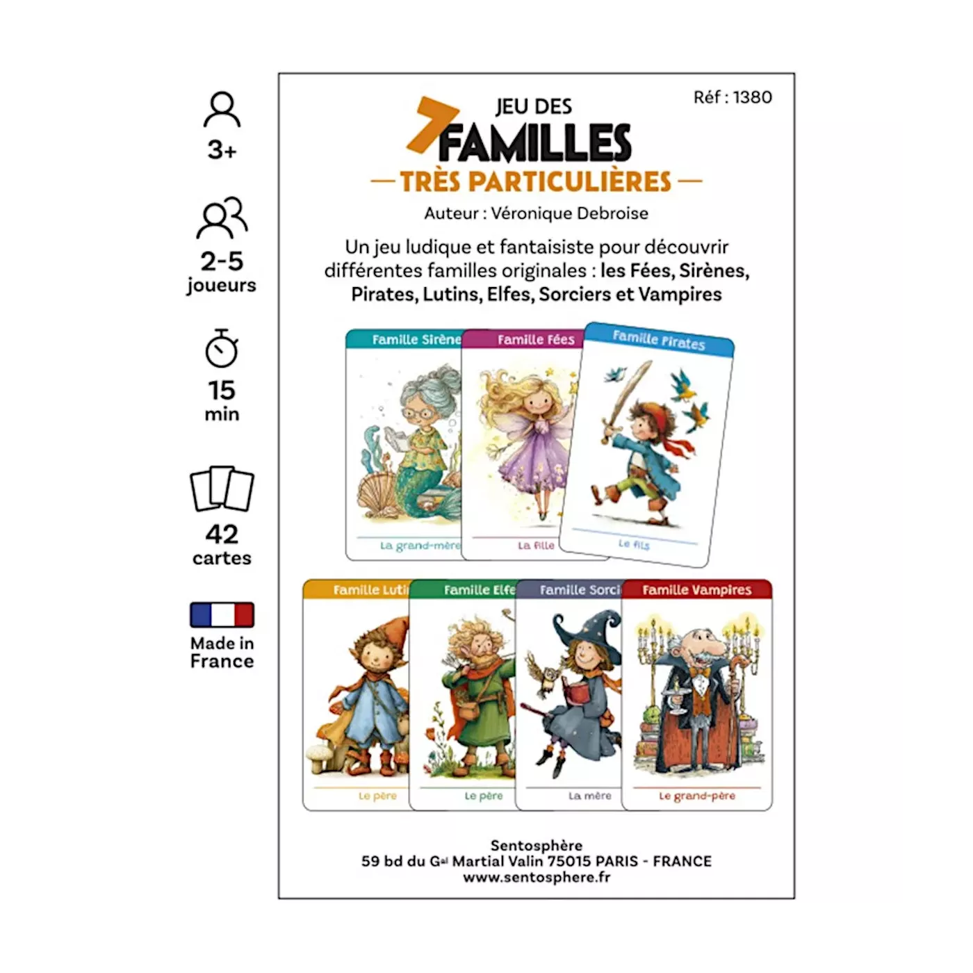 Jeu Des 7 Familles : Très Particulières – Image 3