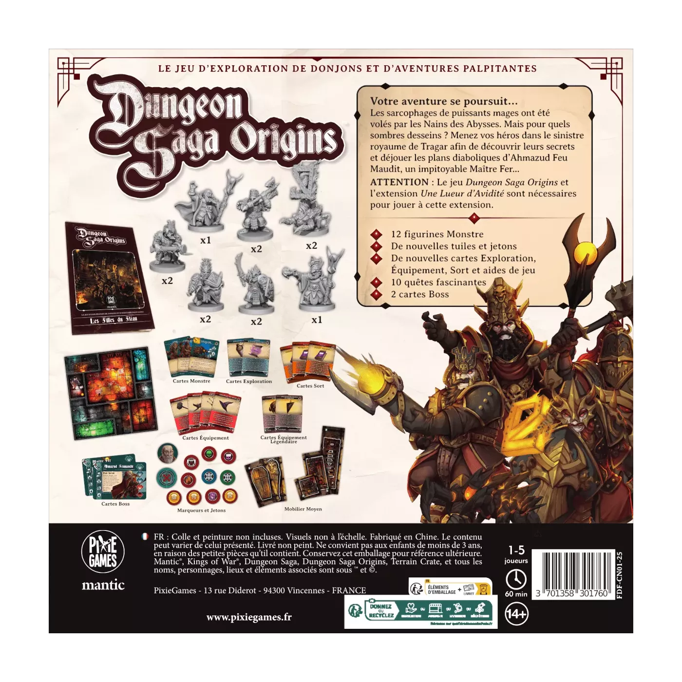 Dungeon Saga Origins - Ext. Les Filles Du Fléau – Image 2