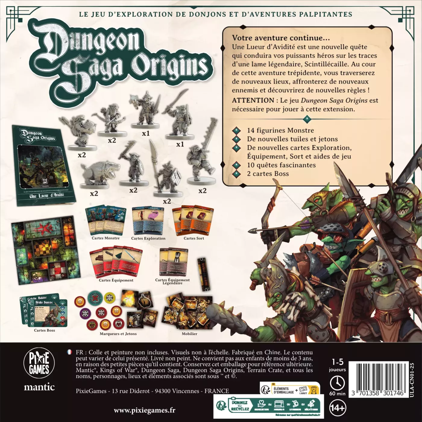 Dungeon Saga Origins - Ext. Une Lueur D'avidité – Image 2