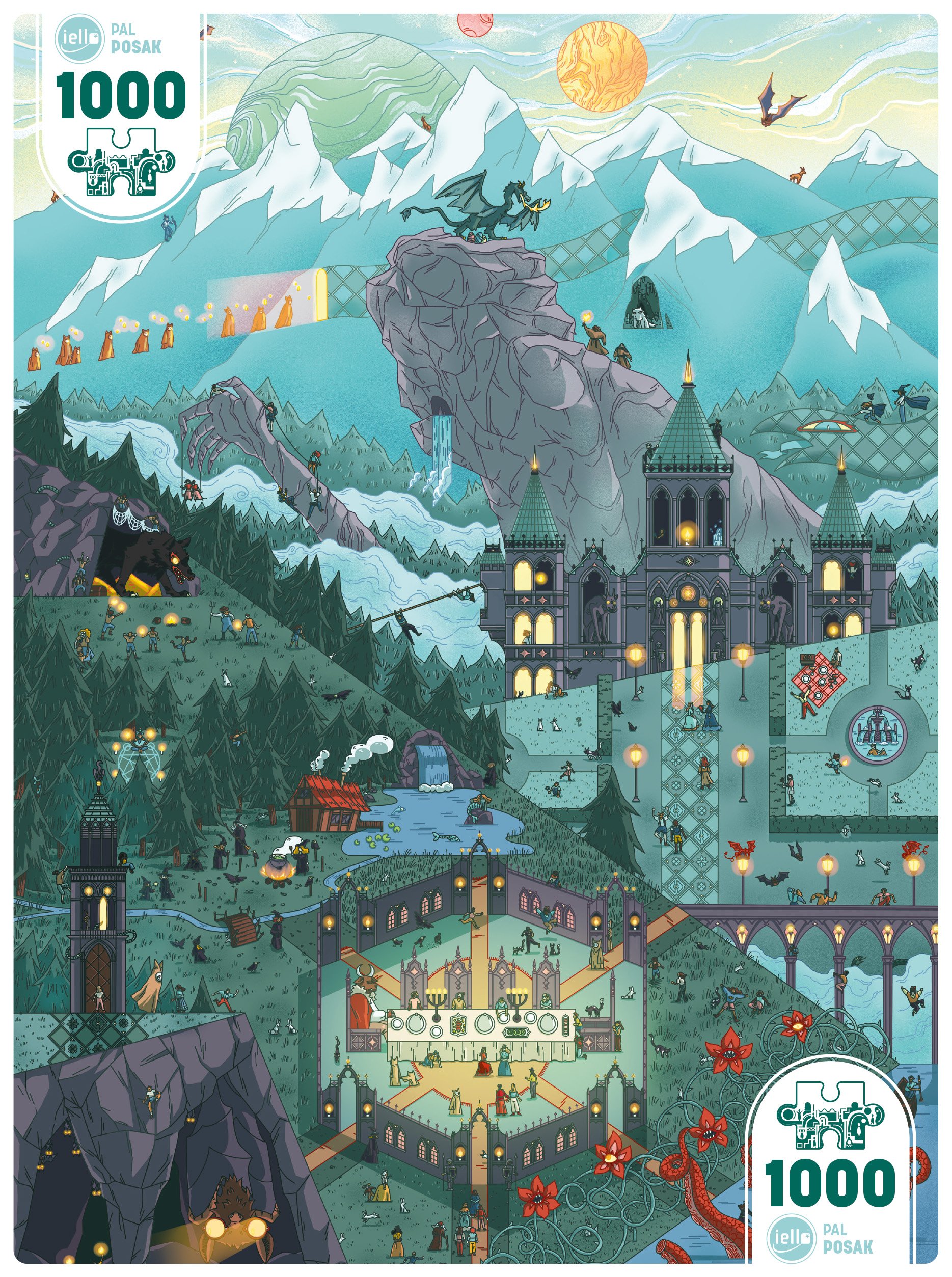 Puzzle UNIVERSE - 1000p : Chemins Obscurs (#9) – Image 2