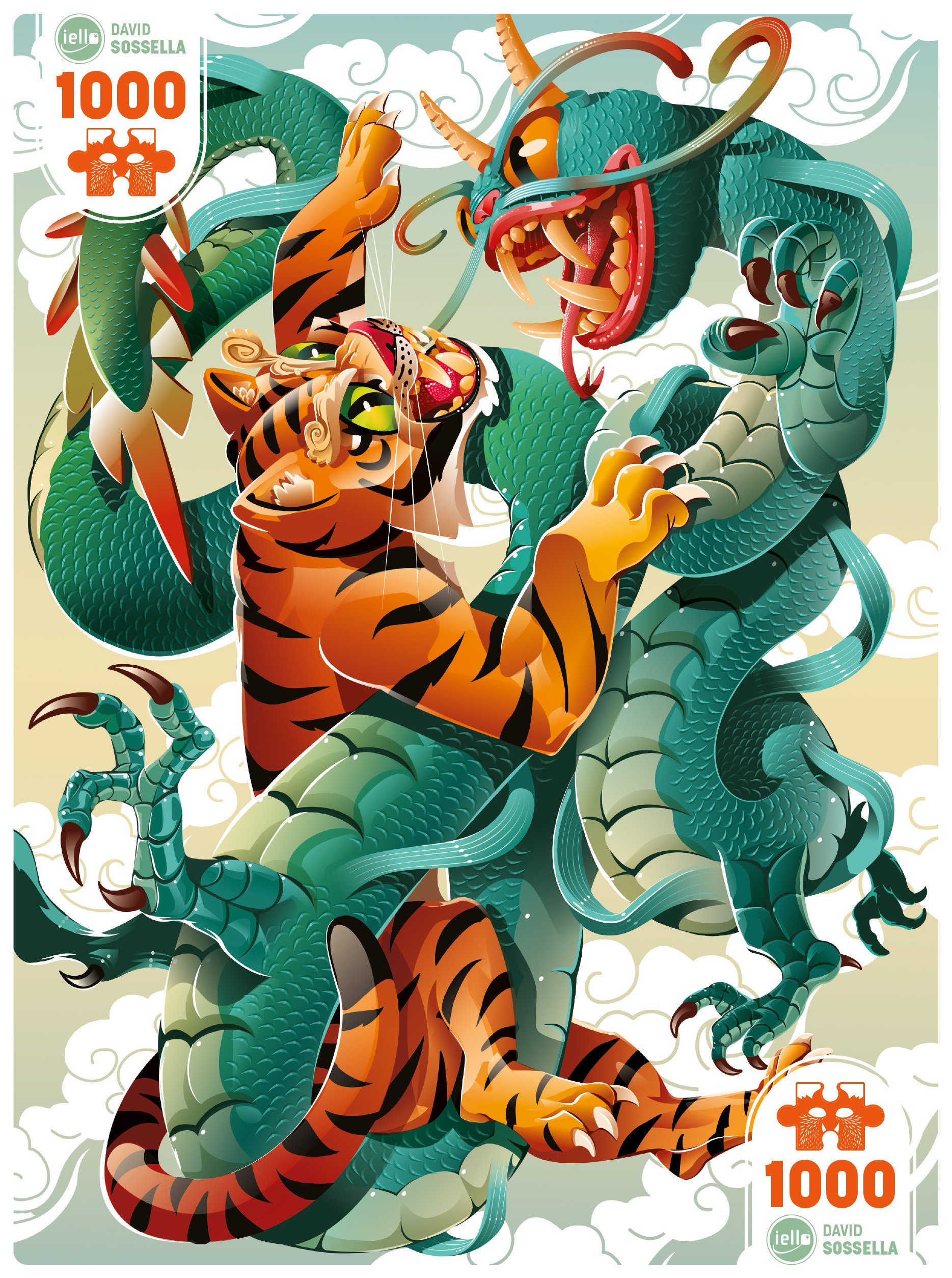 Puzzle UNIVERSE - 1000p : The Tiger (#10) – Image 3