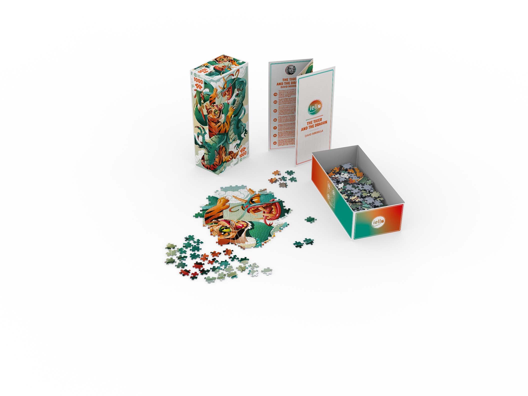 Puzzle UNIVERSE - 1000p : The Tiger (#10) – Image 4