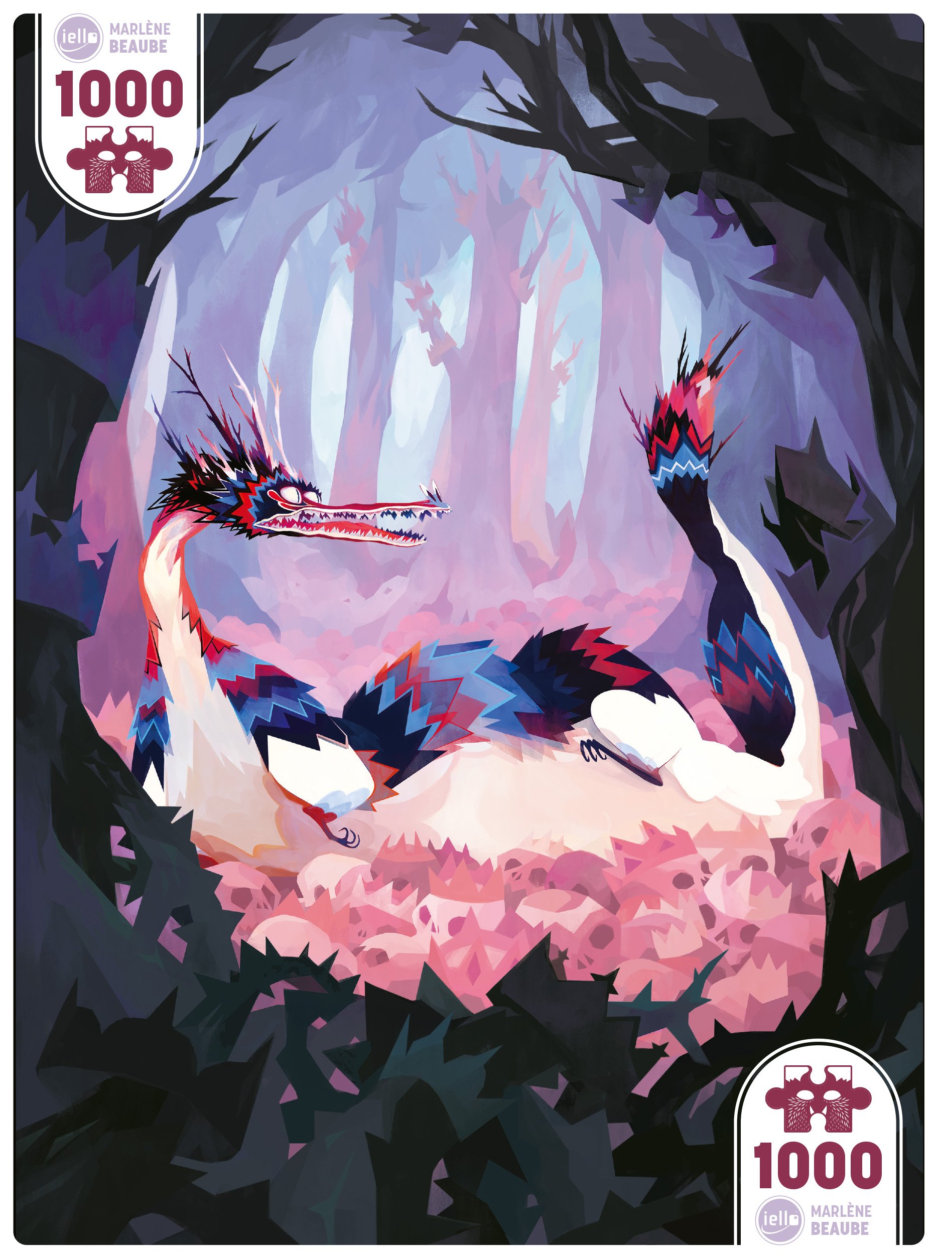 Puzzle UNIVERSE - 1000p : Dragon After Meal (#11) – Image 2