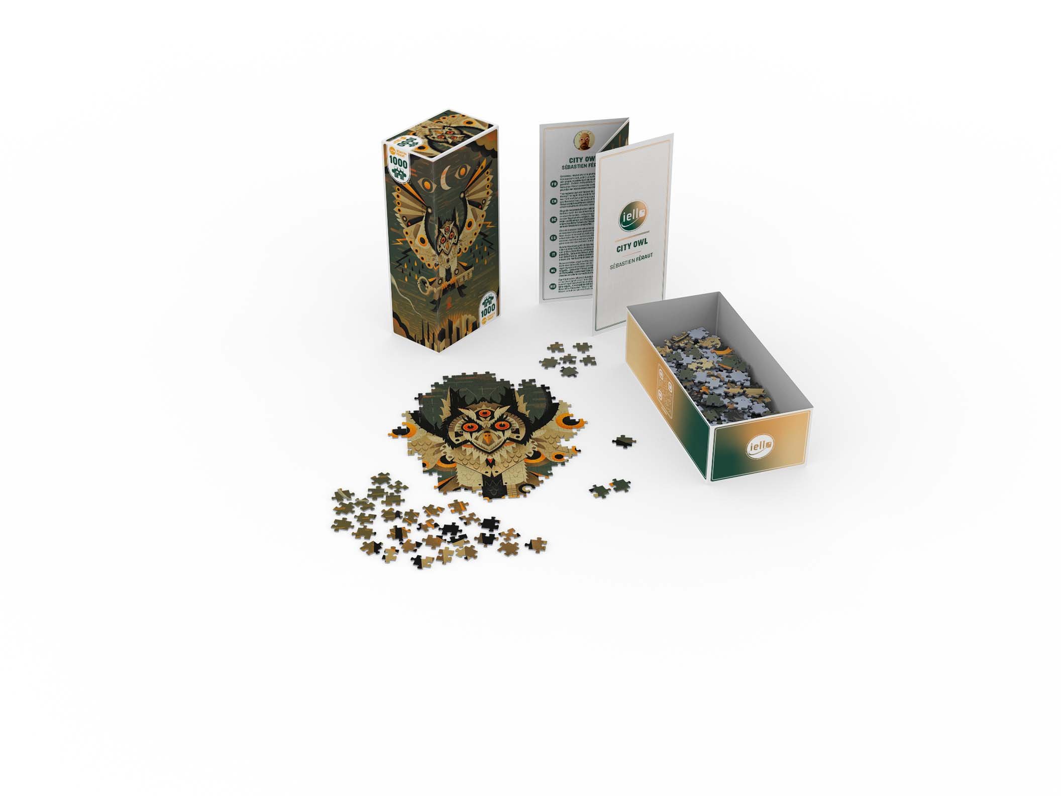 Puzzle UNIVERSE - 1000p : City Owl (#12) – Image 3