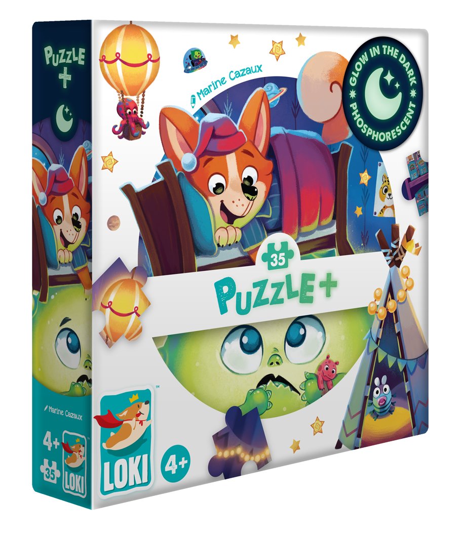 Puzzle+ : LOKI et le Monstre sous le lit (35 Pcs) – Image 2