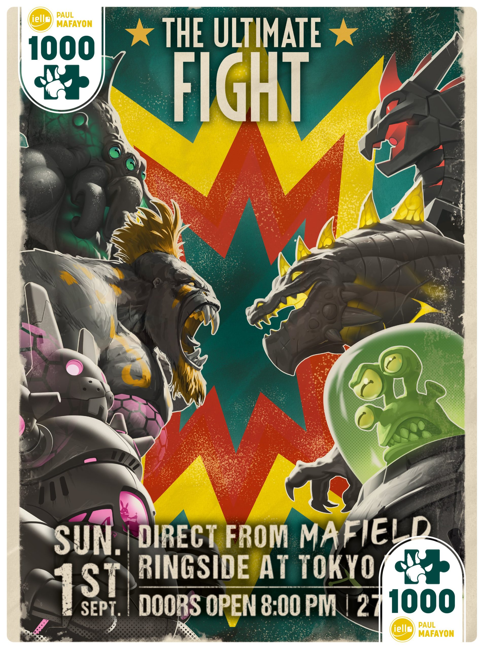 Puzzle UNIVERSE - 1000p : The Ultimate Fight (#14) – Image 2