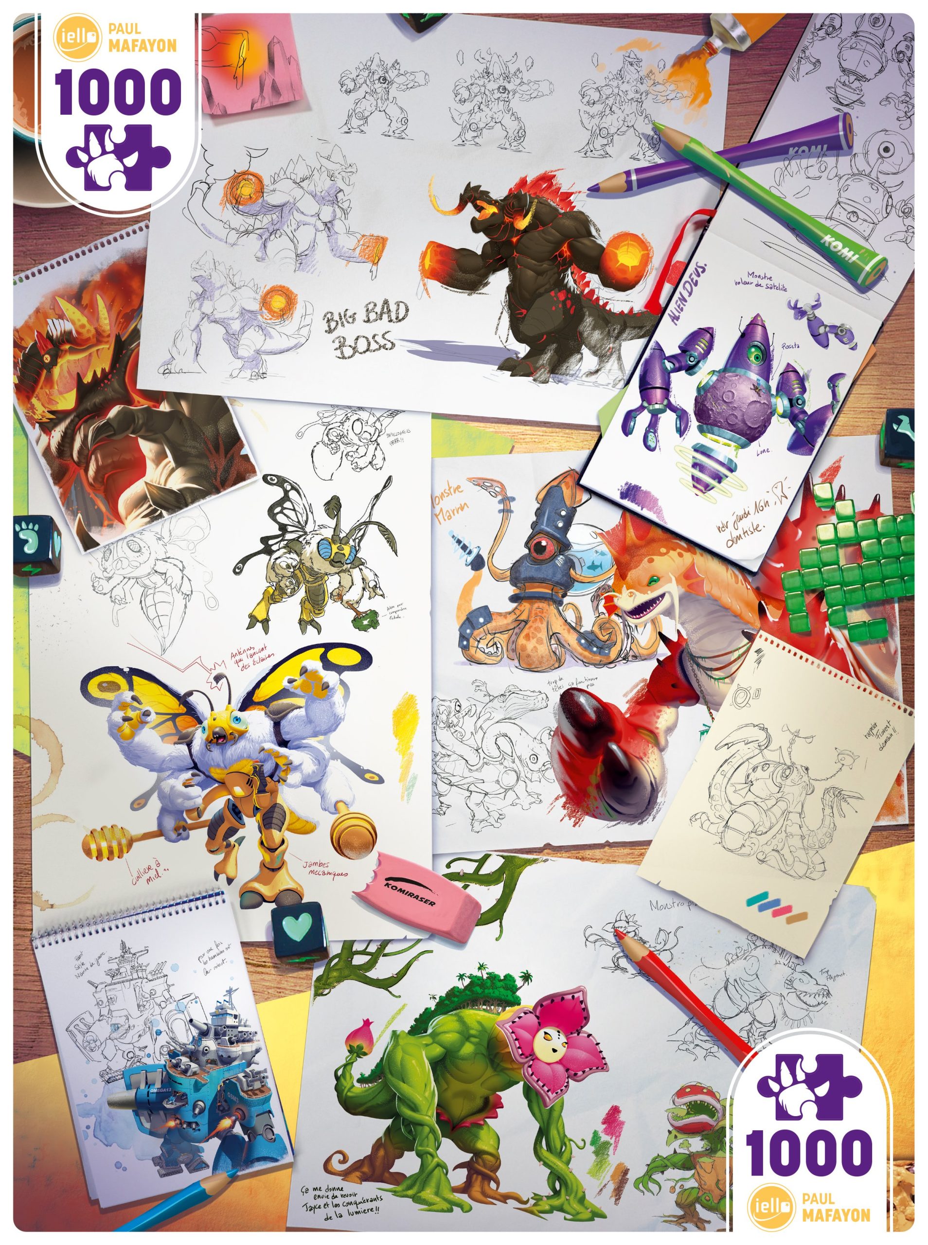 Puzzle UNIVERSE - 1000p : Making of Monsters (#15) – Image 2