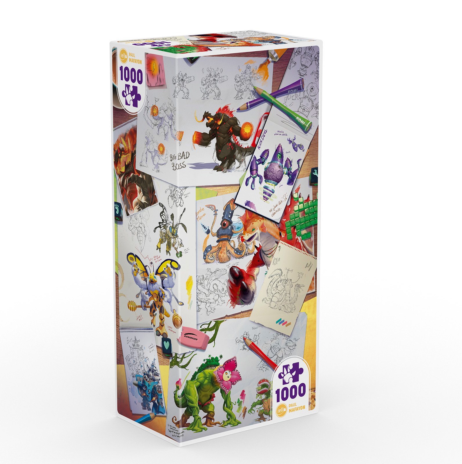Puzzle UNIVERSE - 1000p : Making of Monsters (#15) – Image 4