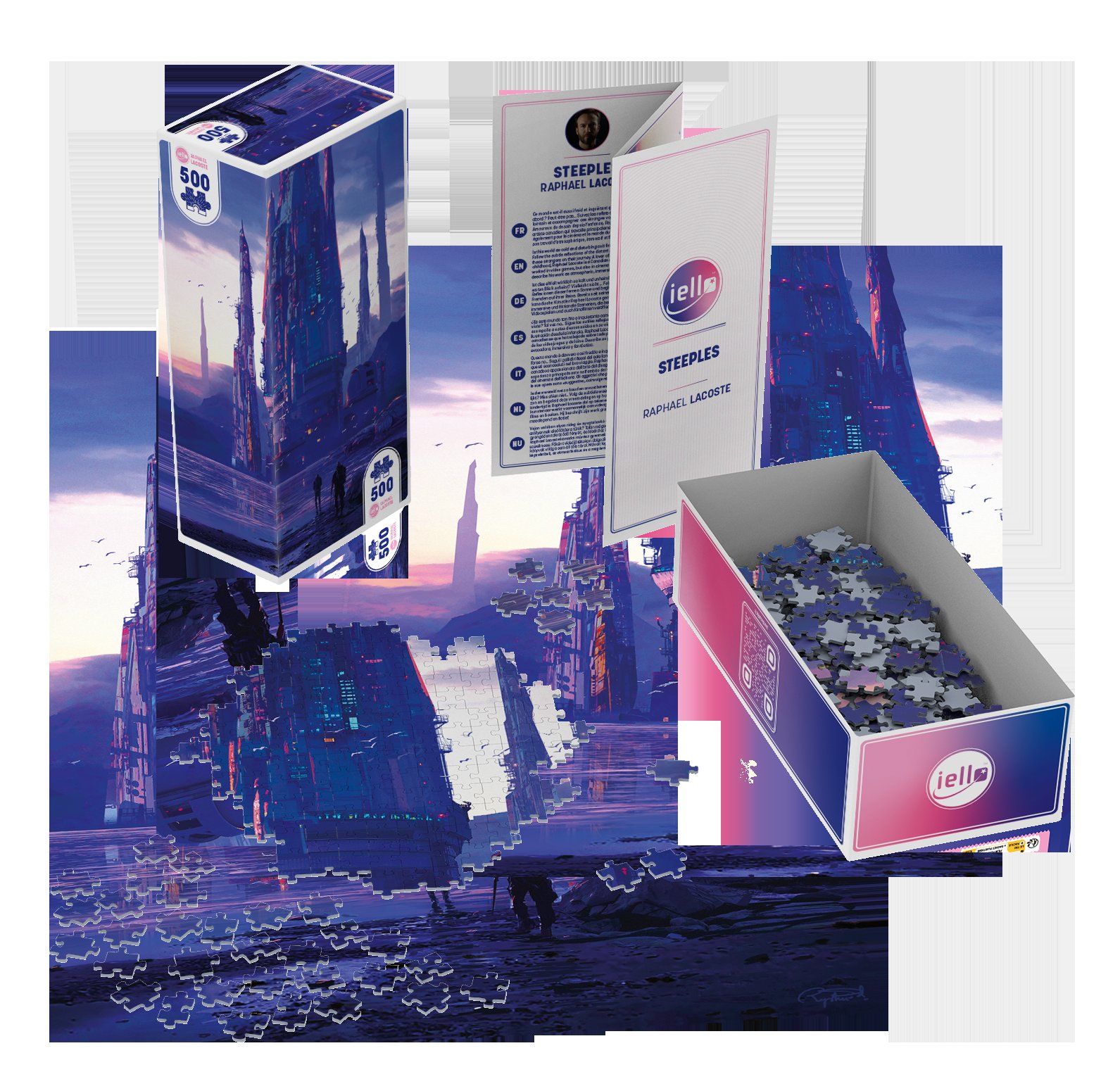 Puzzle UNIVERSE - 500p : Steeples – Image 3