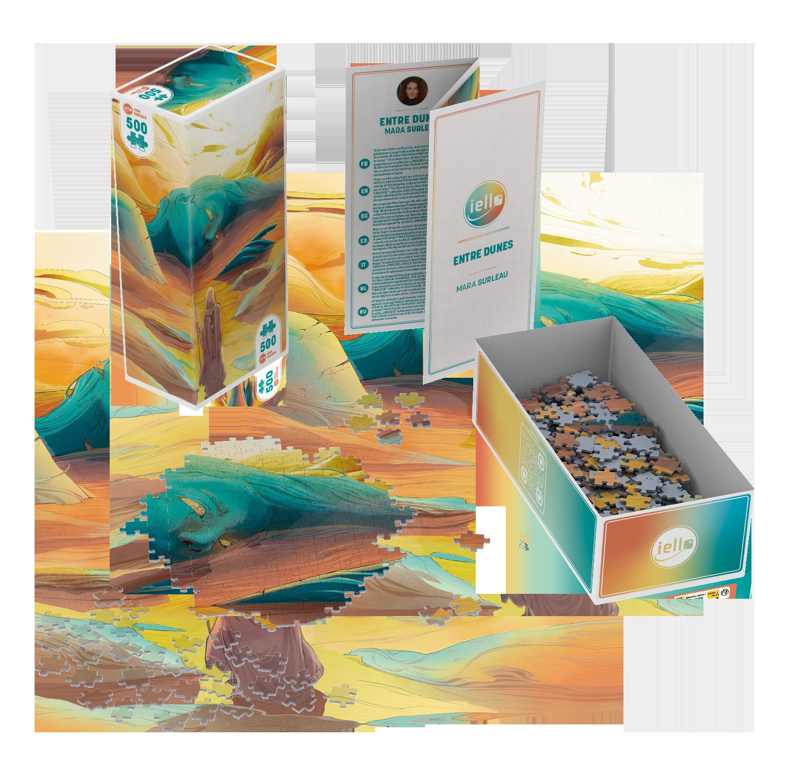 Puzzle UNIVERSE - 500p : Entre Dunes – Image 2