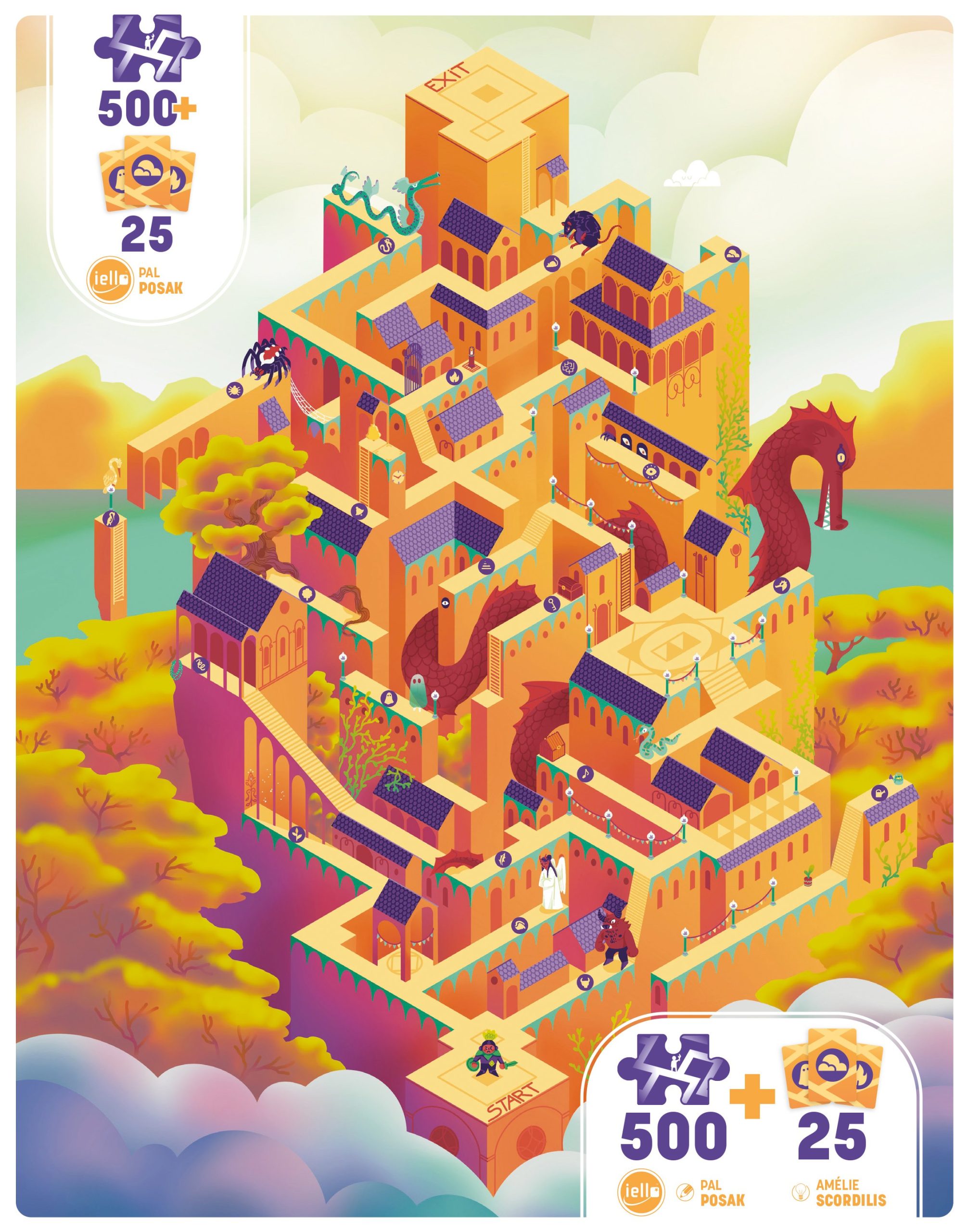 Puzzle PLAY Donjon - 500p : Chateau
