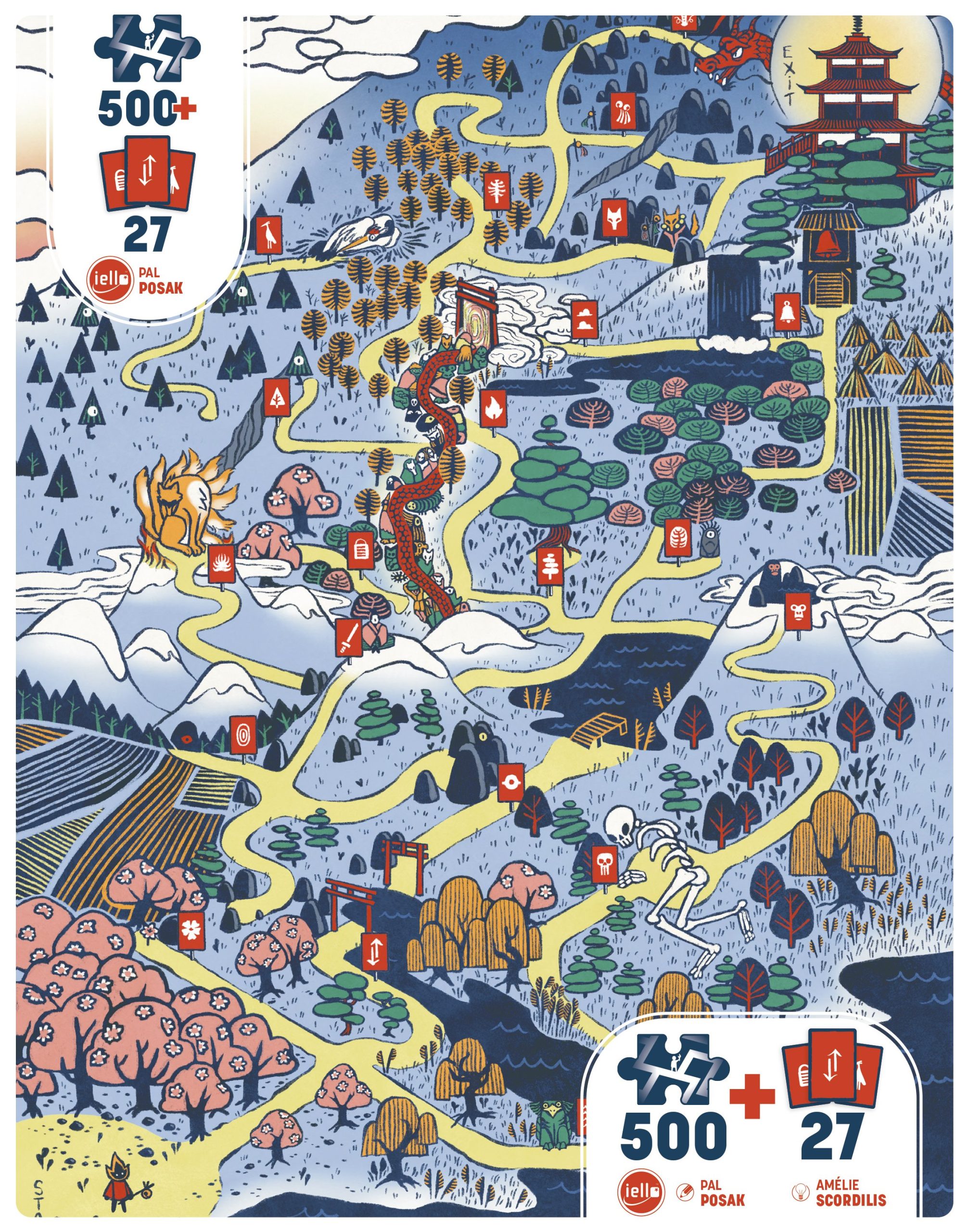 Puzzle PLAY Donjon - 500p : Foret