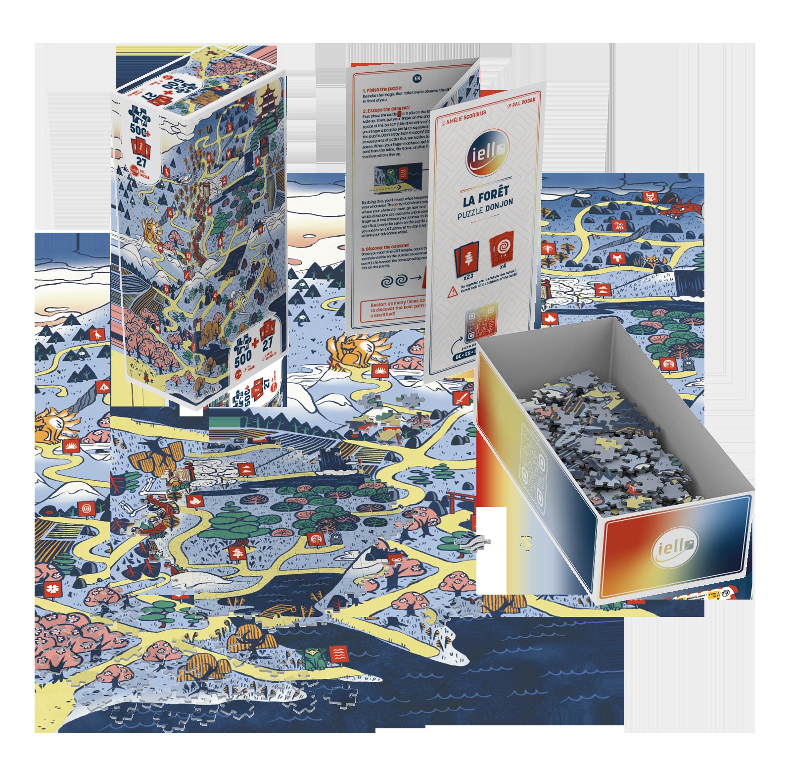 Puzzle PLAY Donjon - 500p : Foret – Image 2