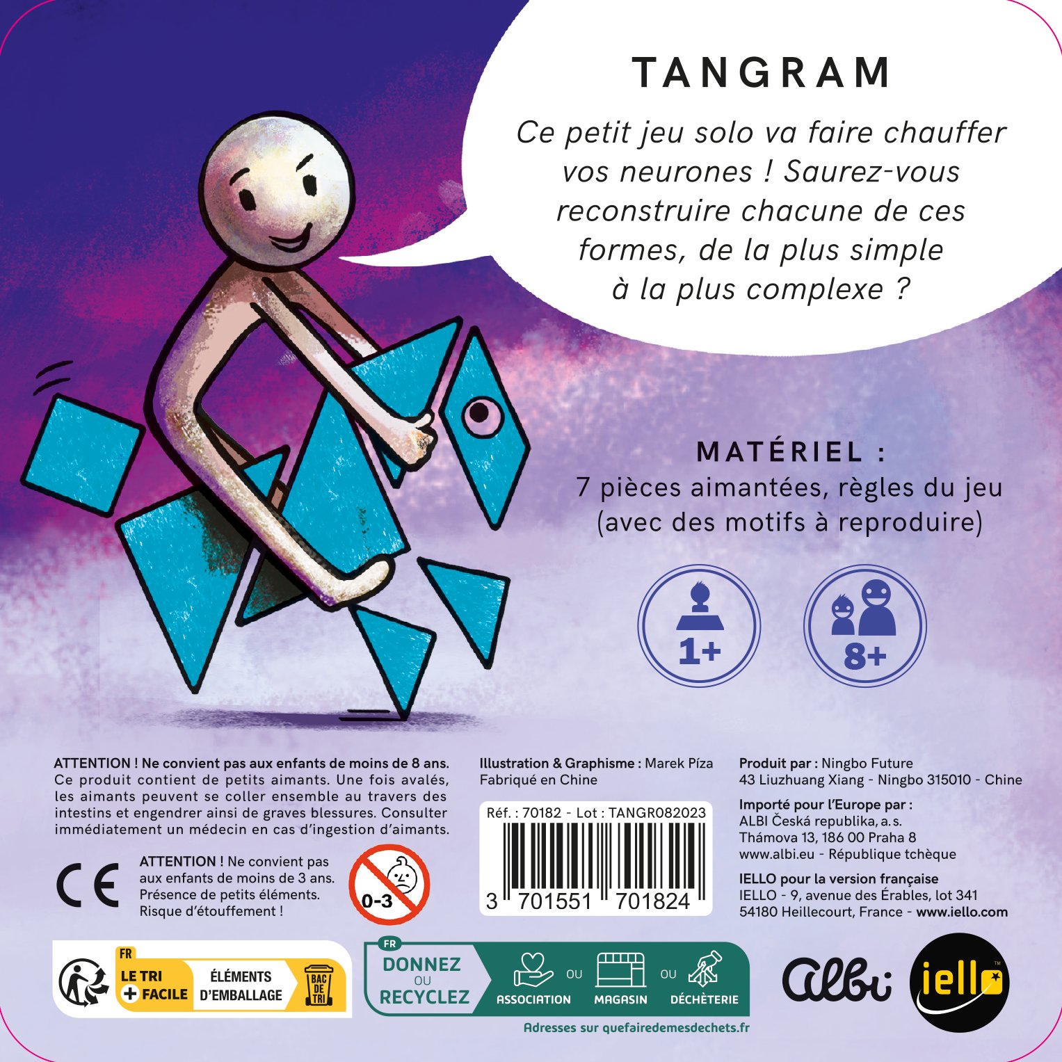 Magnétique : Tangram