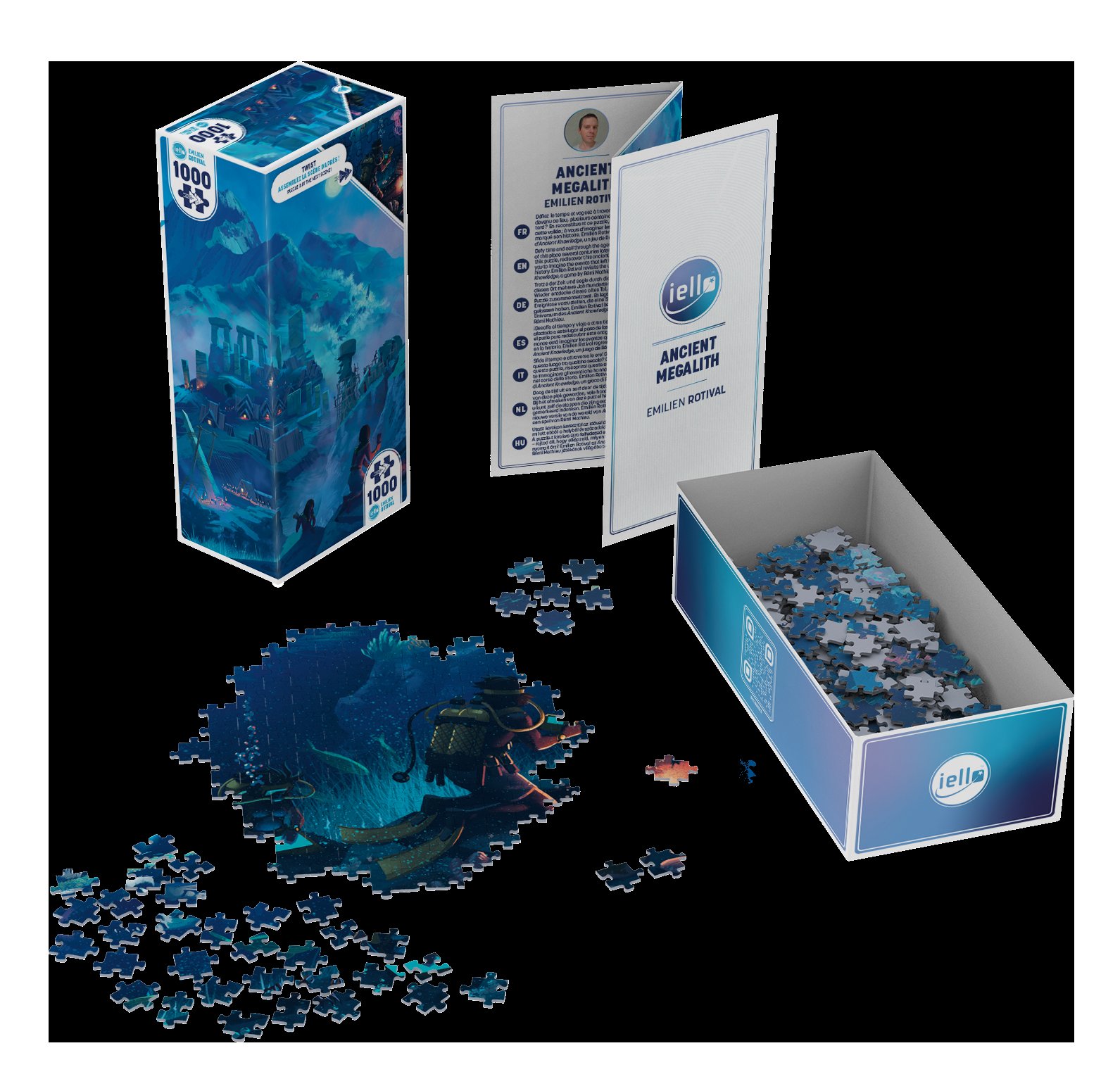 Puzzle TWIST - 1000p : Ancient Mégalith – Image 3