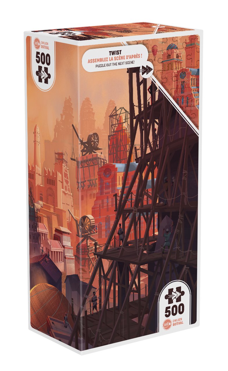 Puzzle TWIST - 500p : Ancient City – Image 3