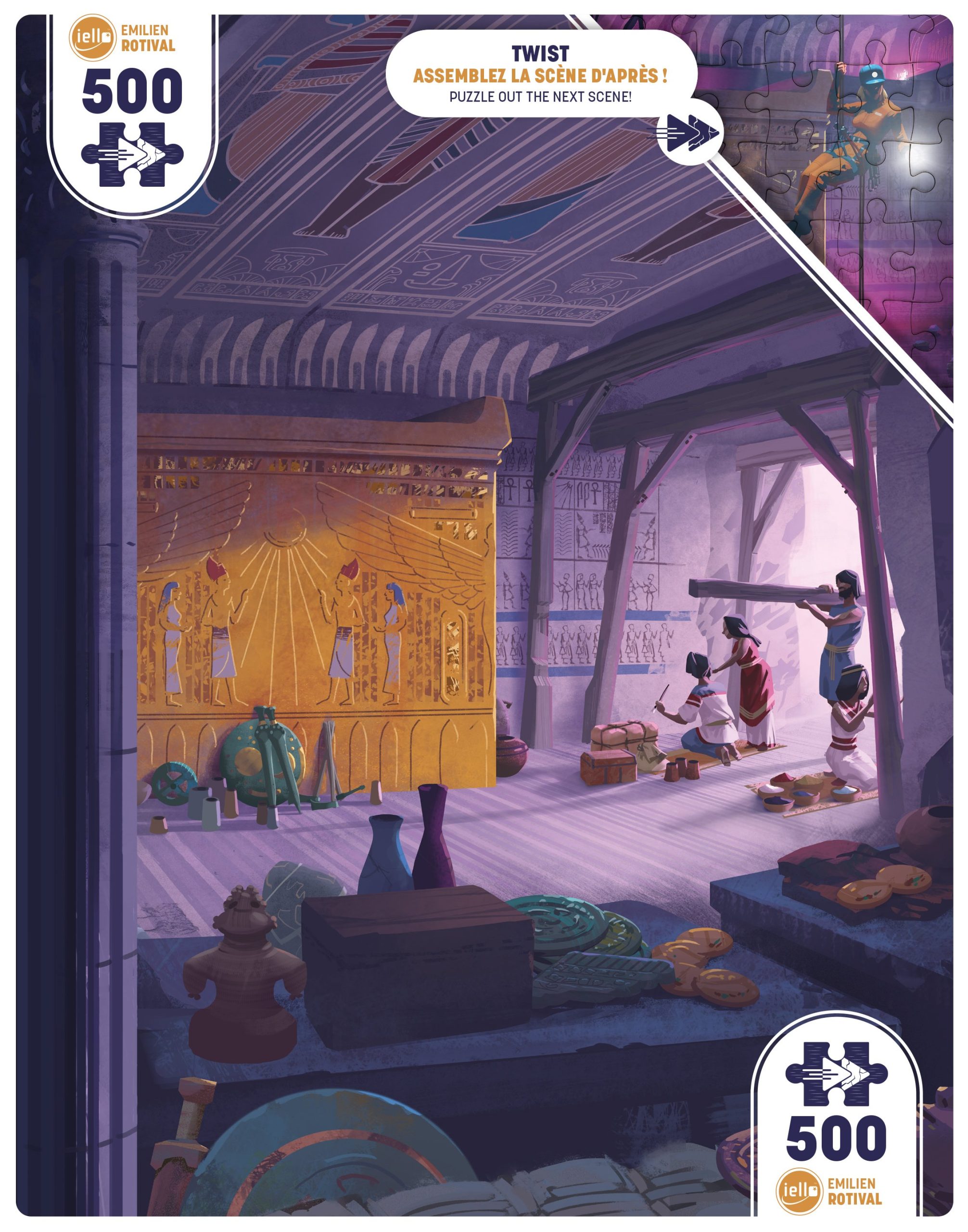 Puzzle TWIST - 500p : Ancient Tomb – Image 2