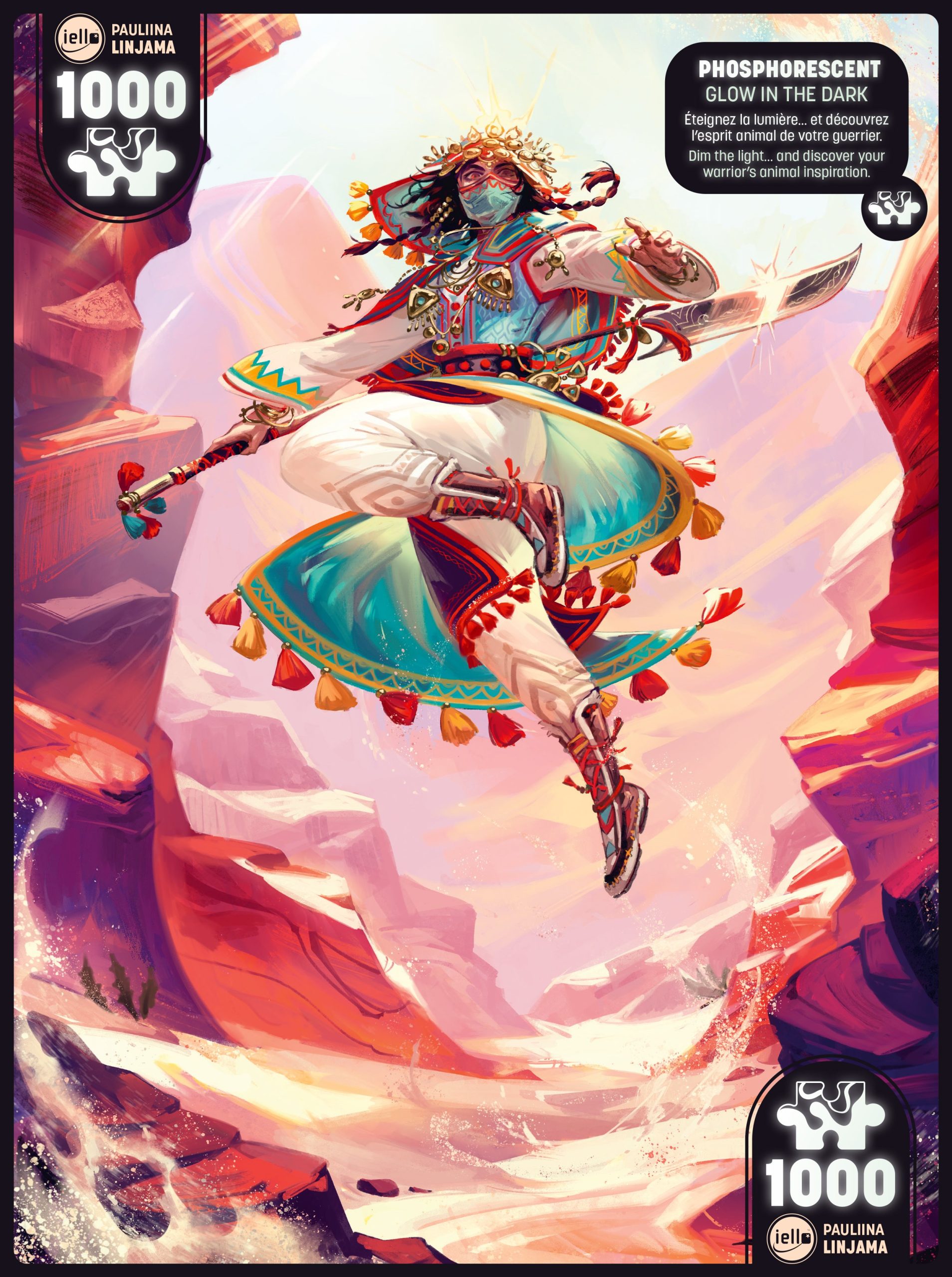 Puzzle PHOSPHO - 1000p : Desert Spirit (FR) – Image 2