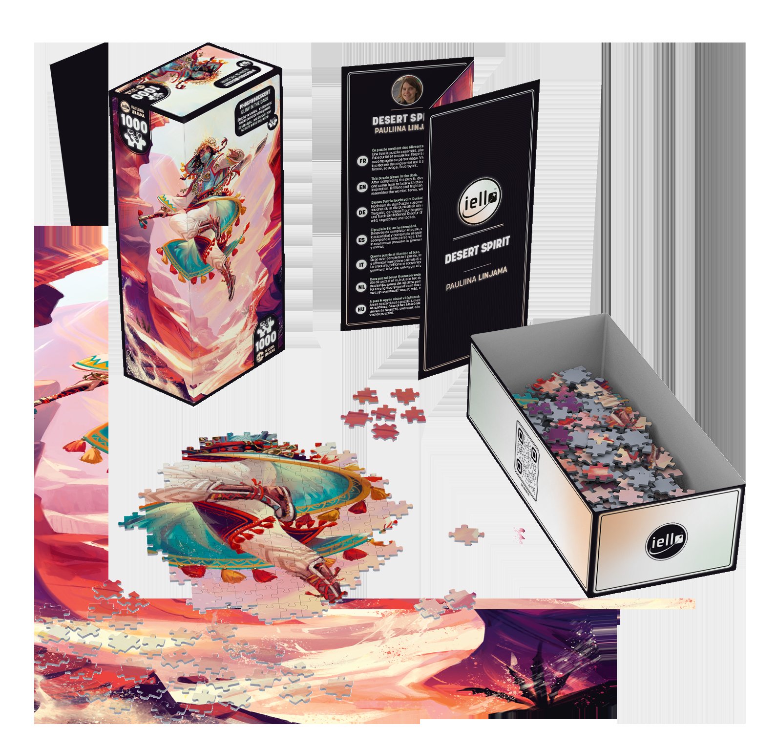 Puzzle PHOSPHO - 1000p : Desert Spirit (FR) – Image 3