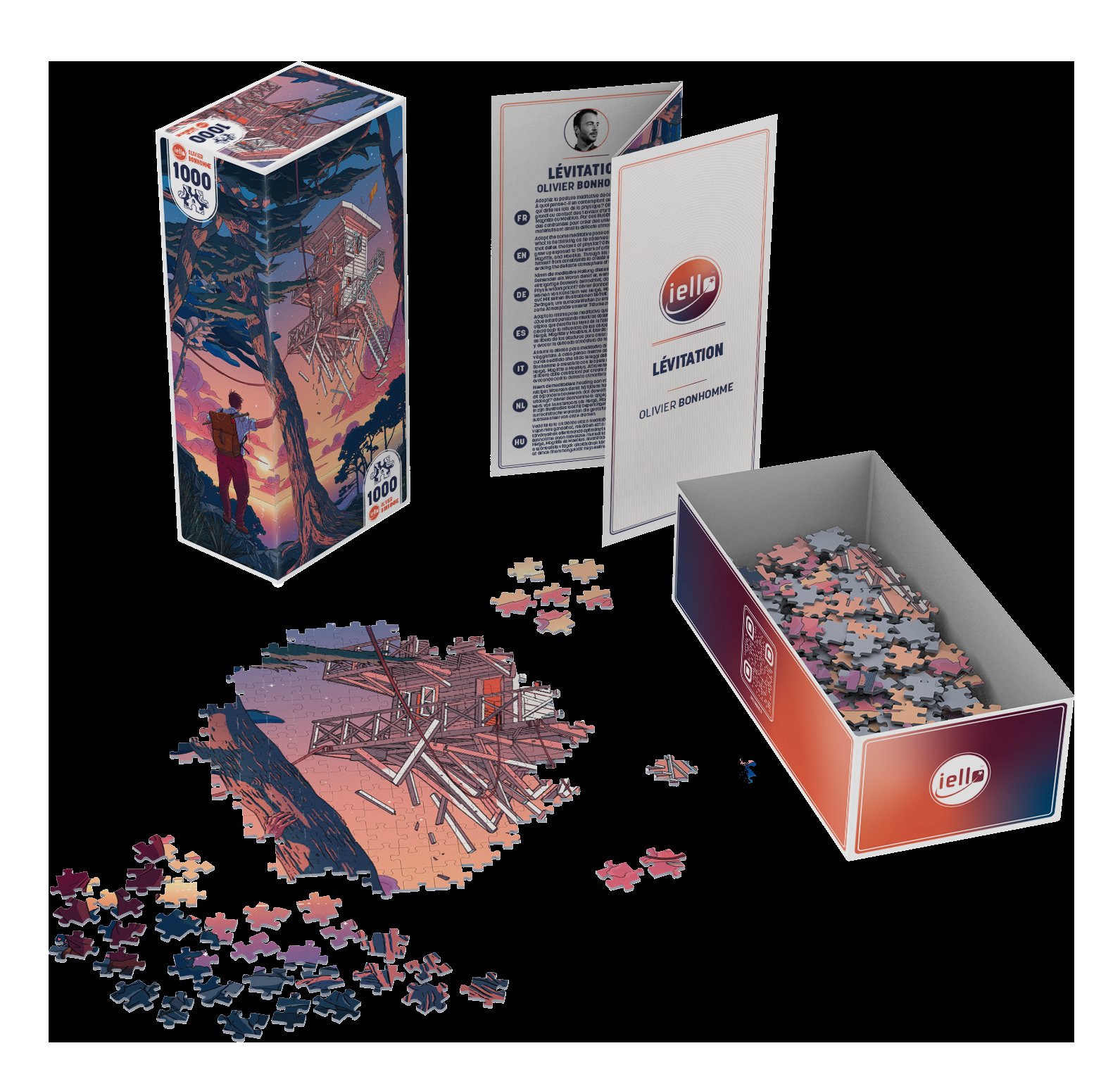 Puzzle UNIVERSE - 1000p : Lévitation – Image 3