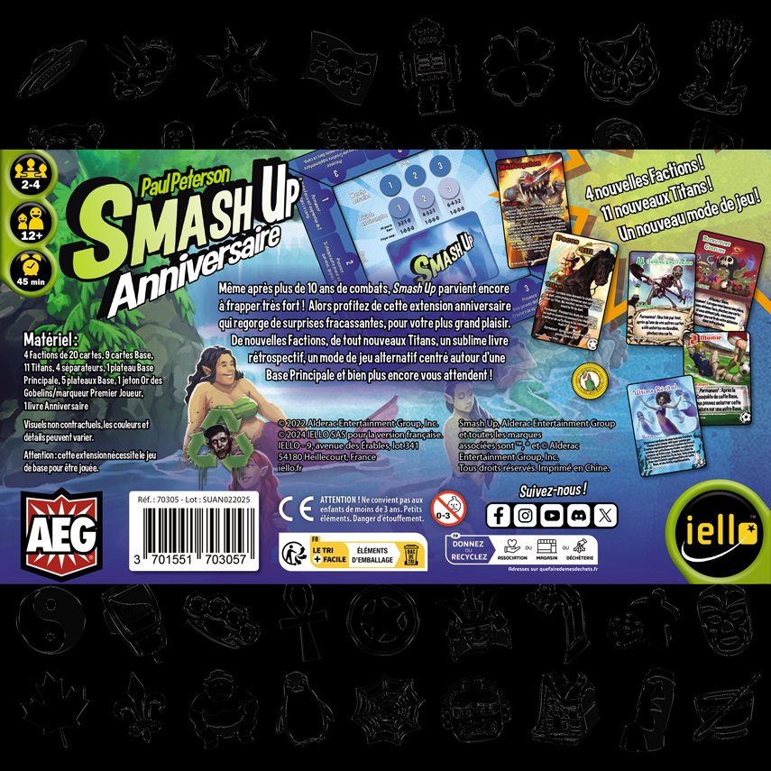 Smash Up : Anniversaire