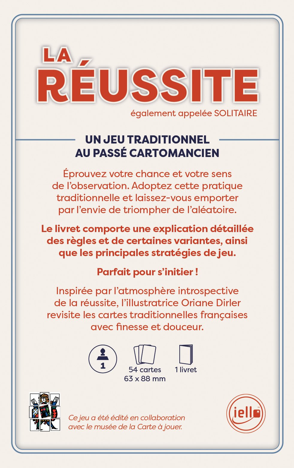 Cartes Traditionnelles : Réussite - Dirler – Image 3