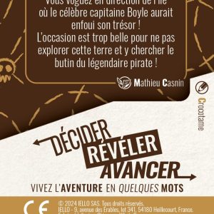 Long Story Short : Le Trésor du Capitaine Boyle