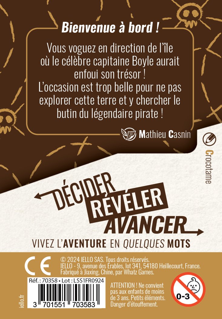 Long Story Short : Le Trésor du Capitaine Boyle