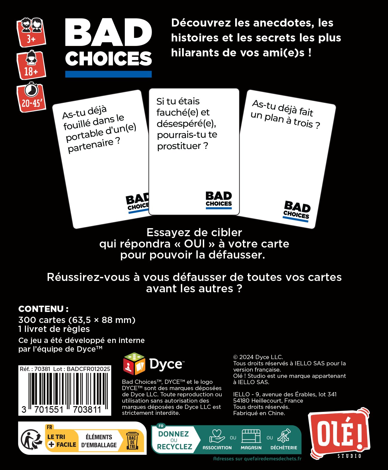 Bad Choices