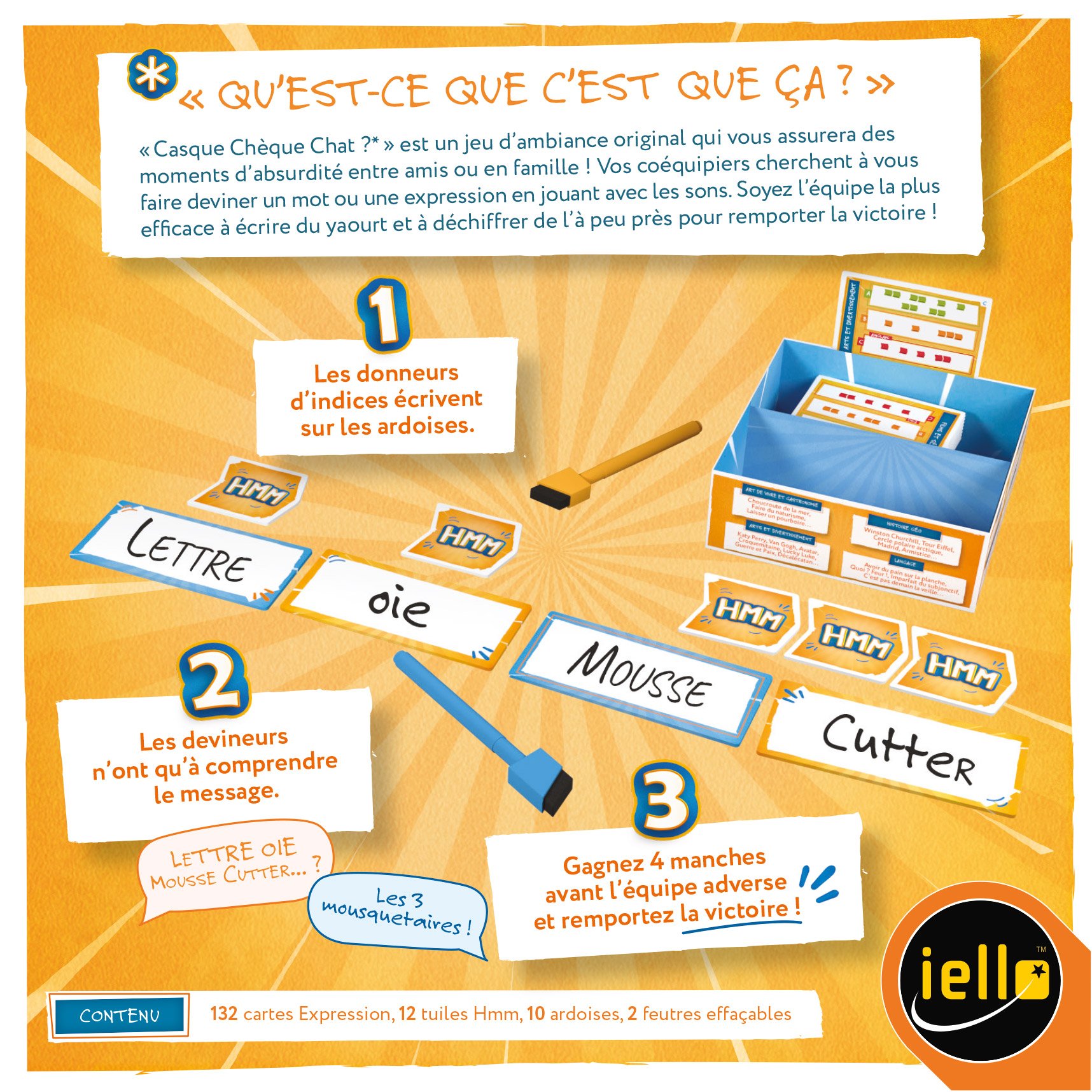 Casque Chèque Chat ?